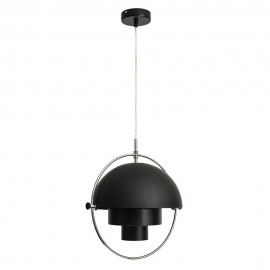 Mercator-Ambrose Pendant - Black / White